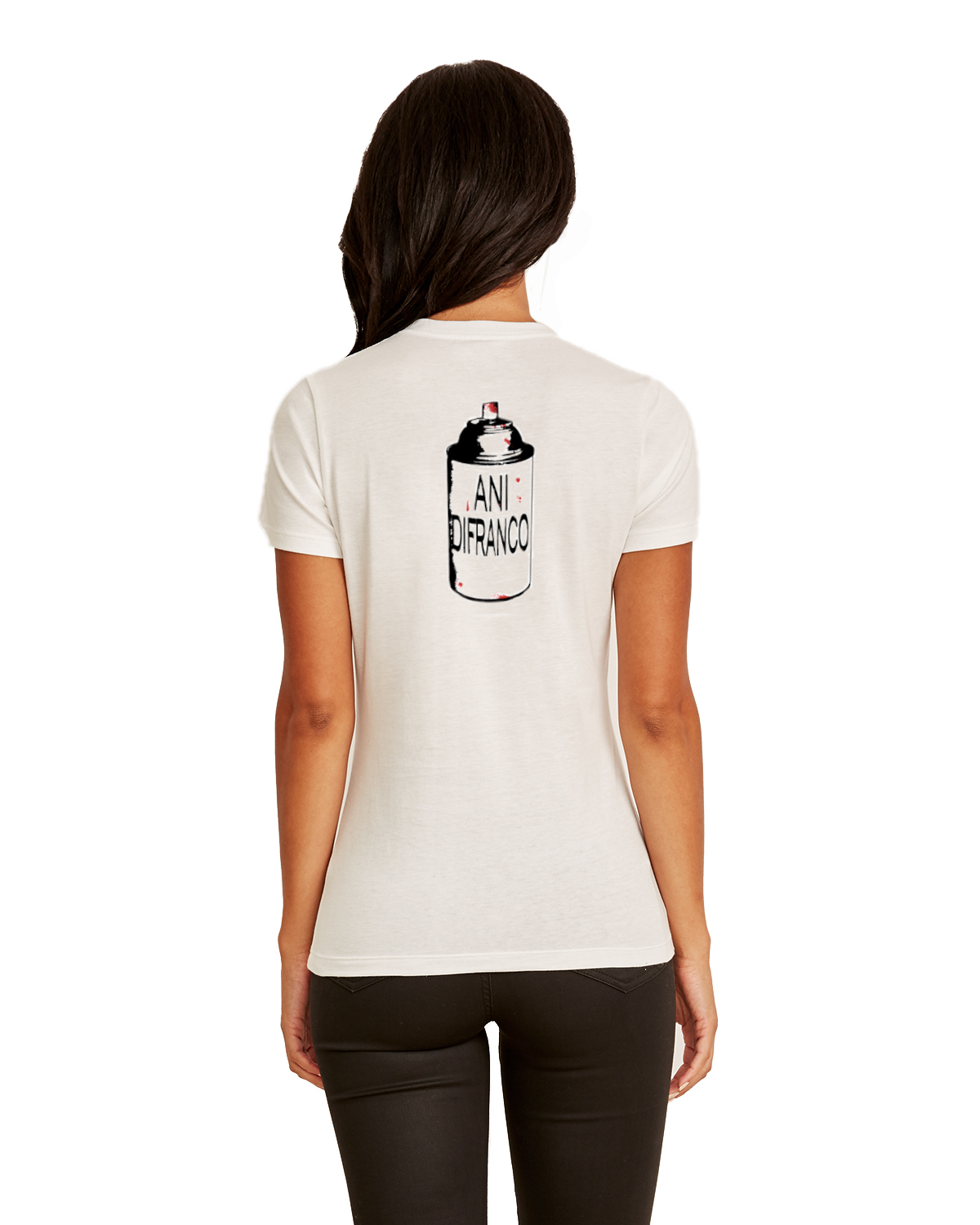 Graffiti Heart Women's Fitted T-shirt